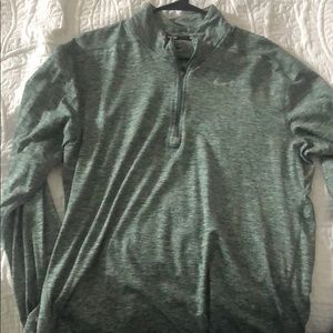 Nike running 3/4 zip